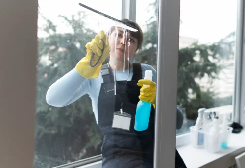 Nettoyage de vitres intérieures et extérieures à Mittelwihr